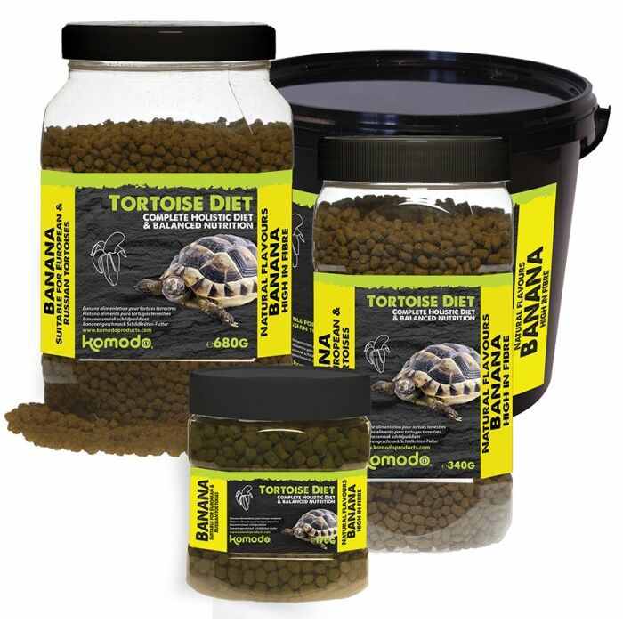 Komodo Complete Holistic Tortoise Diet (Banana Flavour)