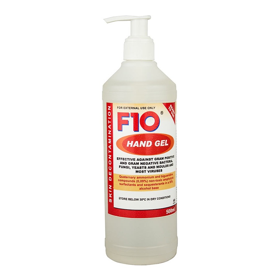 F10 Hand Gel 500ml
