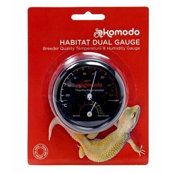 Komodo Habitat Dual Gauge