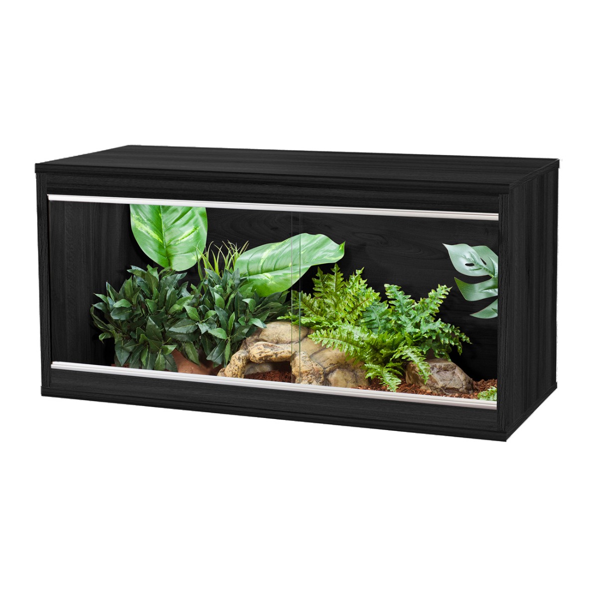 VivExotic Repti Home Medium Black Vivarium 86.25cm/2.83ft