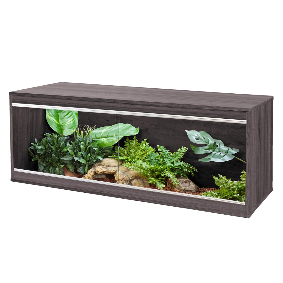 VivExotic Repti Home Large Grey Vivarium 115cm/3.77ft