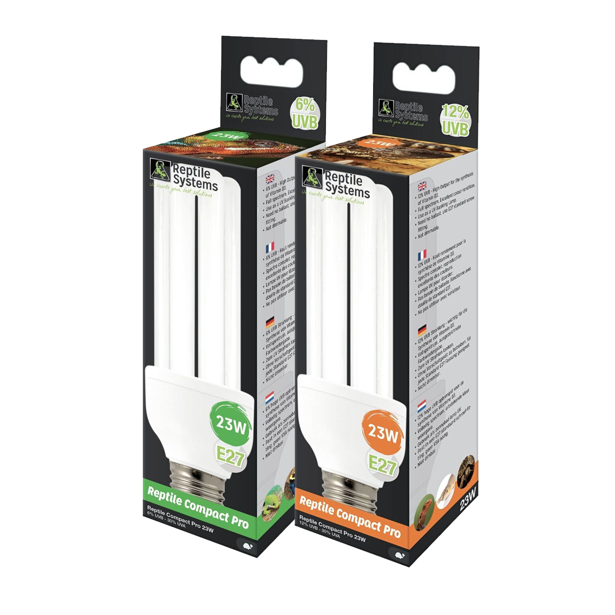 Reptile Systems Compact Pro 23w UVB Bulbs