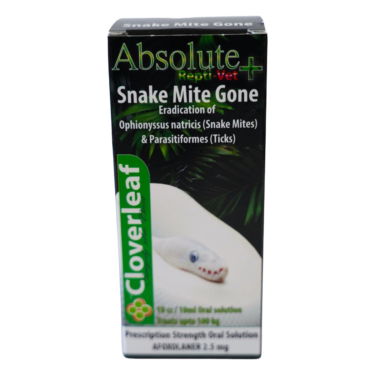 Cloverleaf Snake Mite Gone