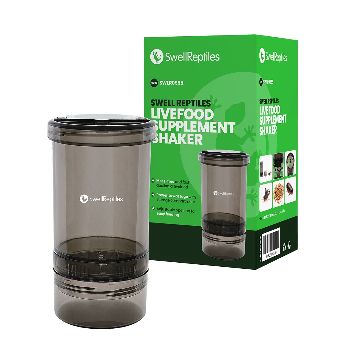 Swell Livefood Supplement Shaker