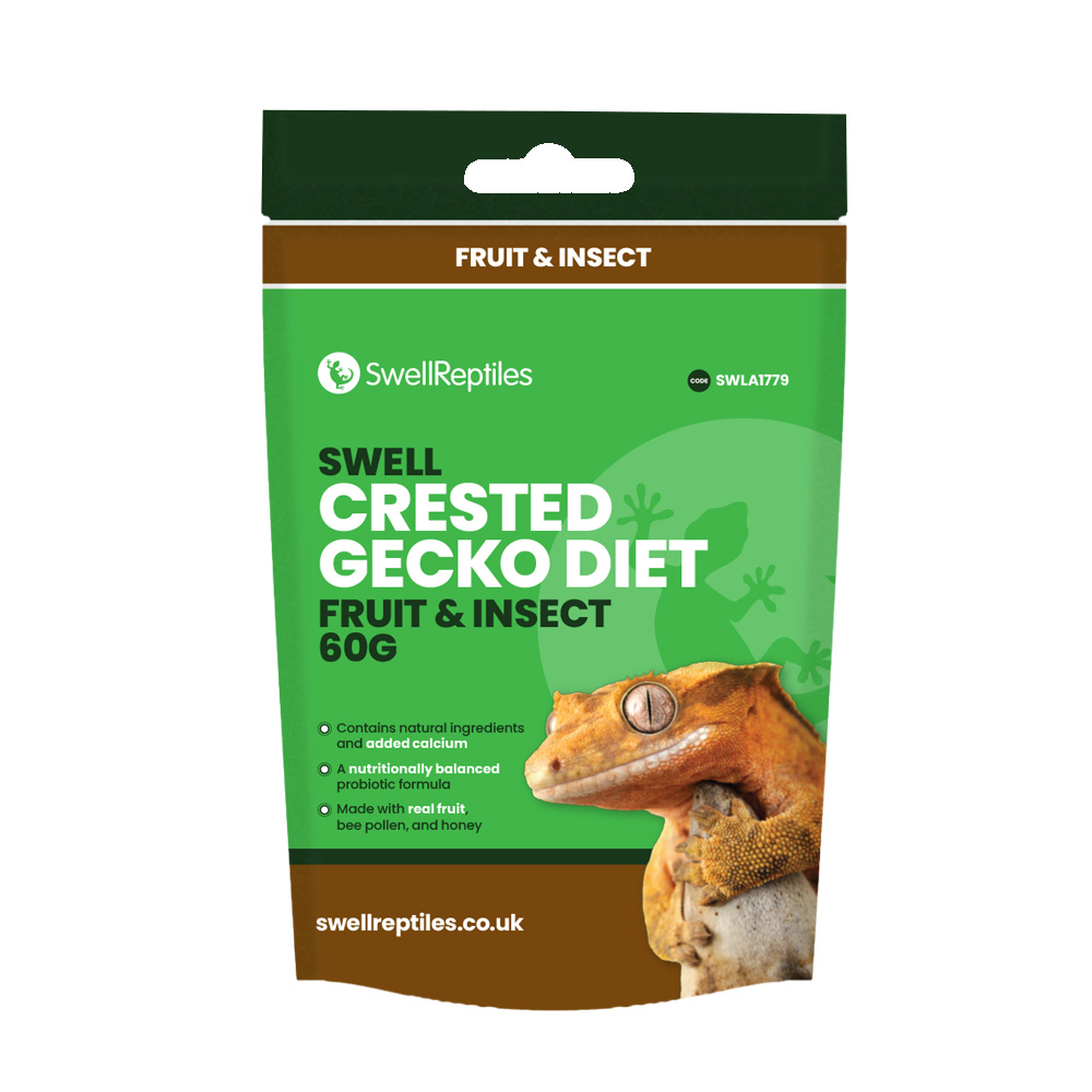 Swell Crested Gecko Diet - Fruit & Insect