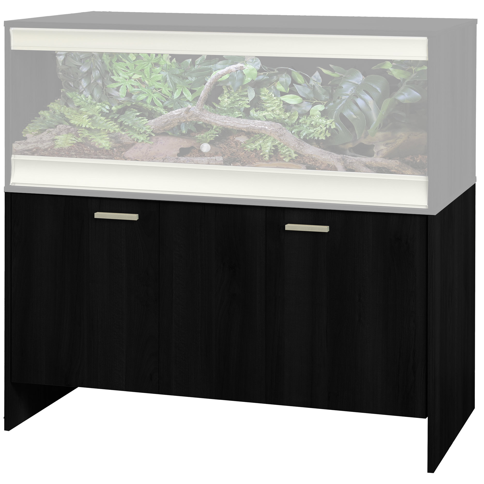 VivExotic Viva Black Large Cabinet 115cm/3.77ft