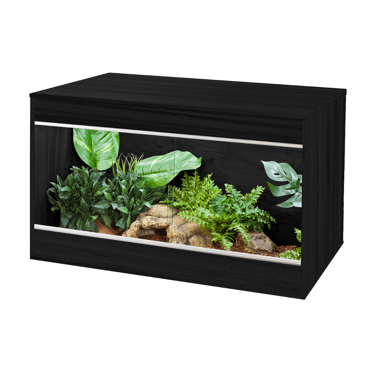 VivExotic Repti Home Maxi Medium Black Vivarium 86cm/2.82ft