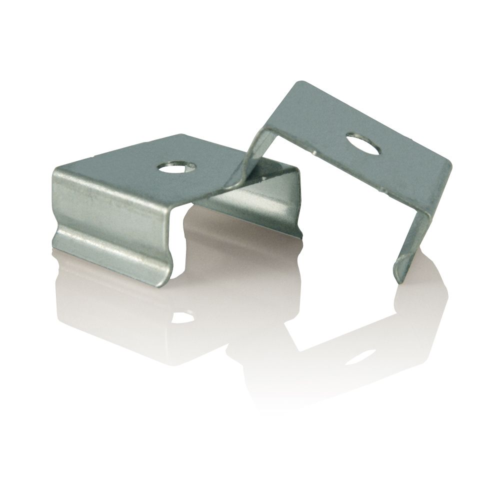 White Python Metal LED Clips